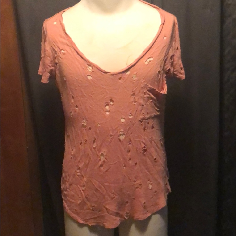 Distressed Tee